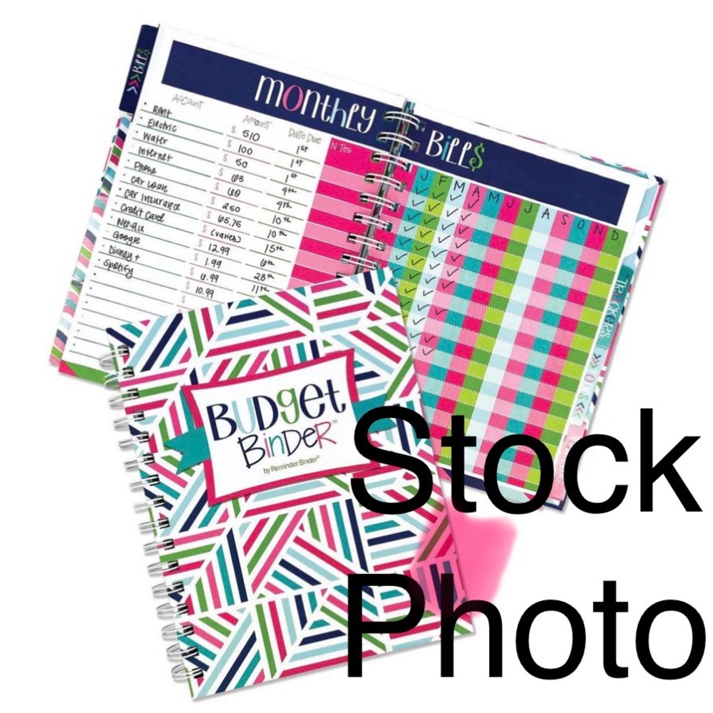 Denise Albright Budget Binder™ Bill Tracker Financial Planner | Geo Design. NEW